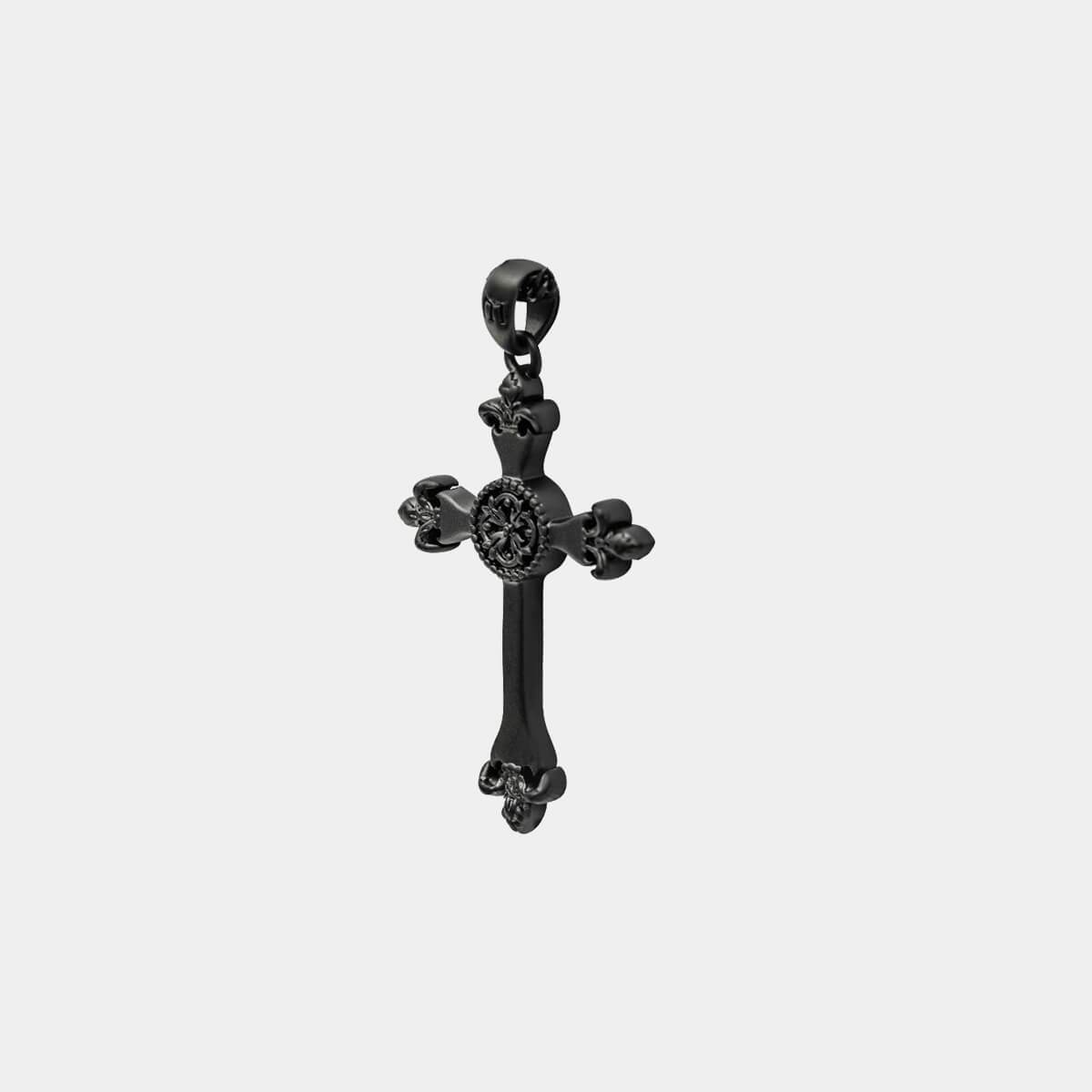 Cross Pendant - Black - Marcozo