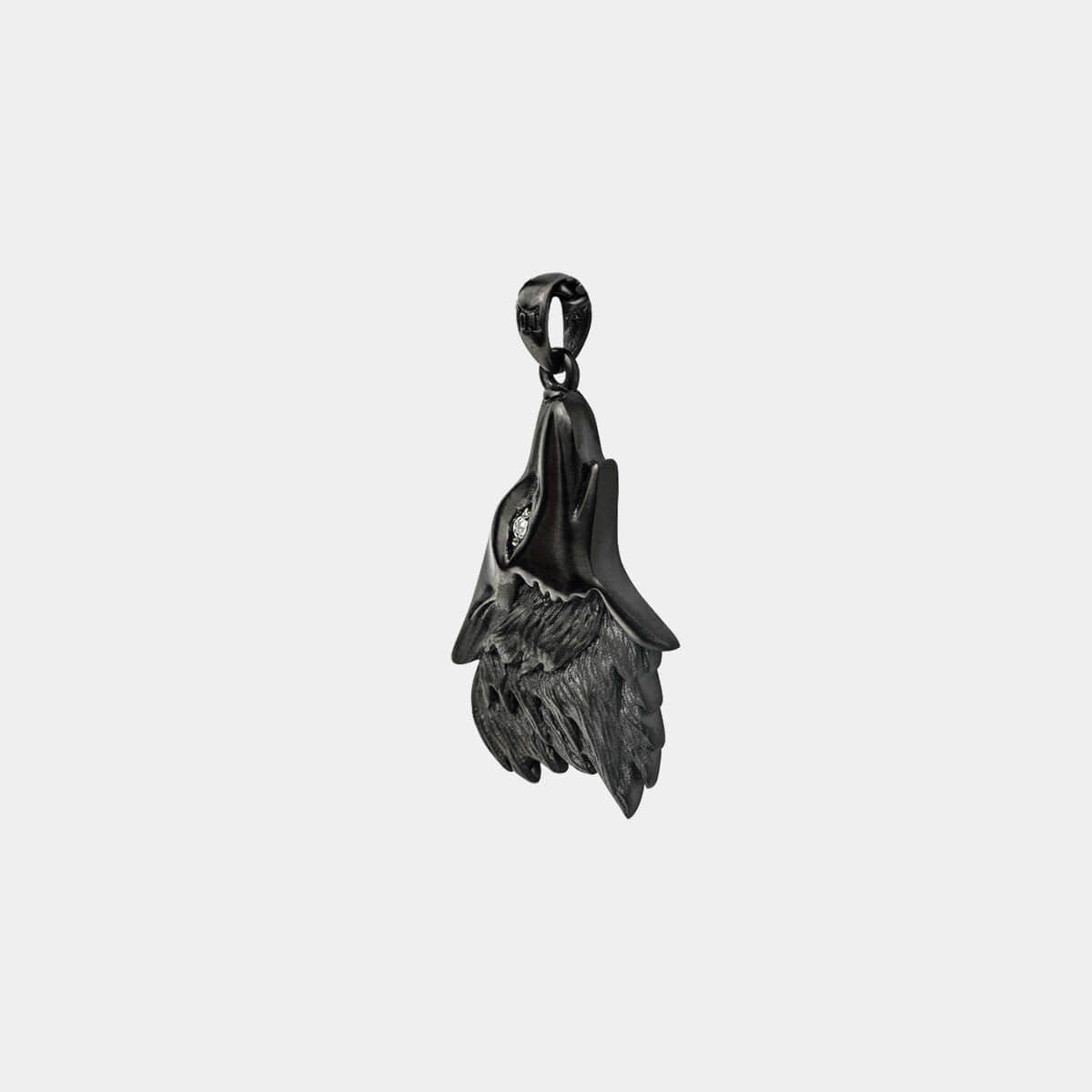Wolf Pendant - Black - Marcozo
