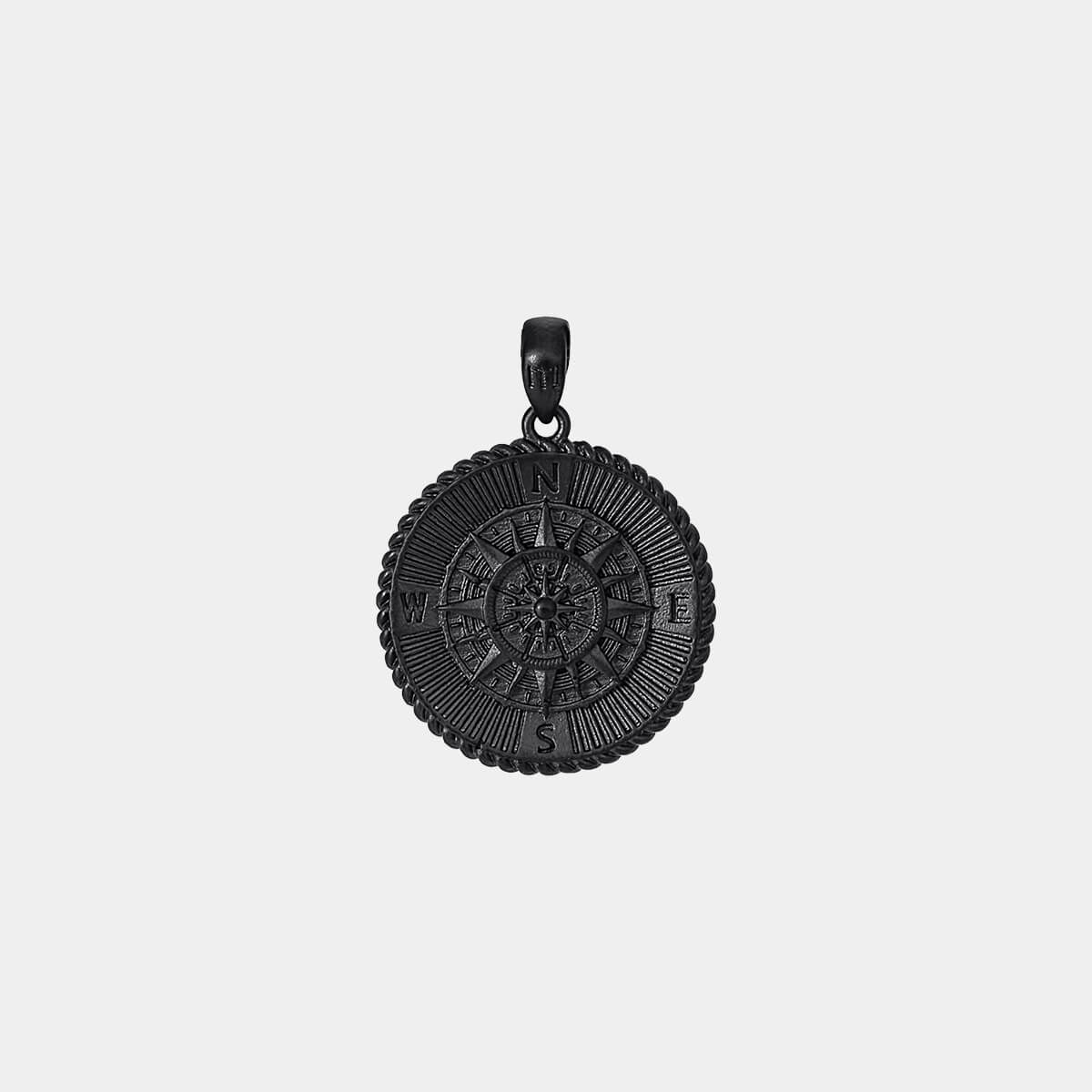 Compass Pendant - Black - Marcozo
