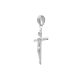 Classic Crucifix Pendant - White Gold - Marcozo