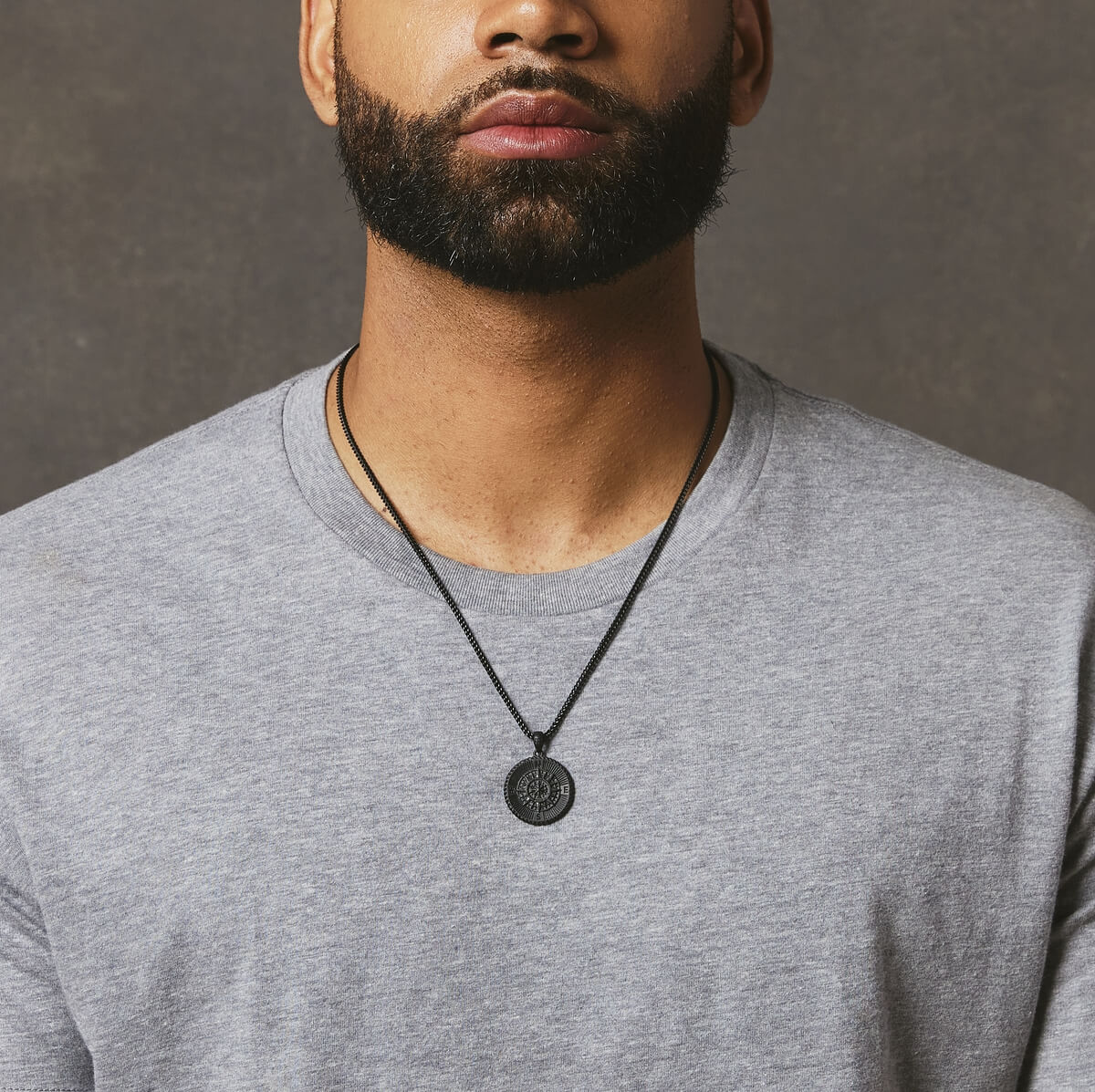 Compass Pendant - Black - Marcozo