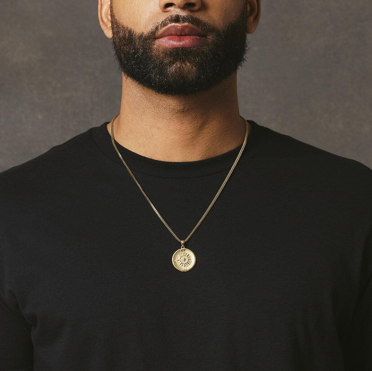 Compass Pendant - Gold - Marcozo