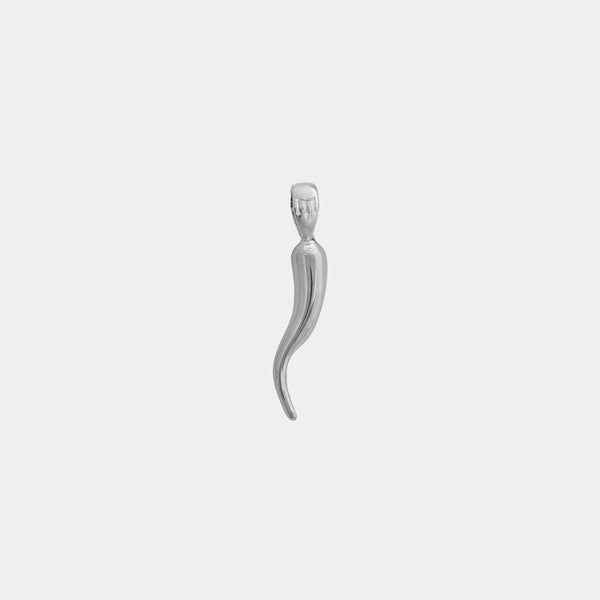 Cornicello Pendant - White Gold - Marcozo