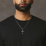 Cross Pendant - White Gold - Marcozo