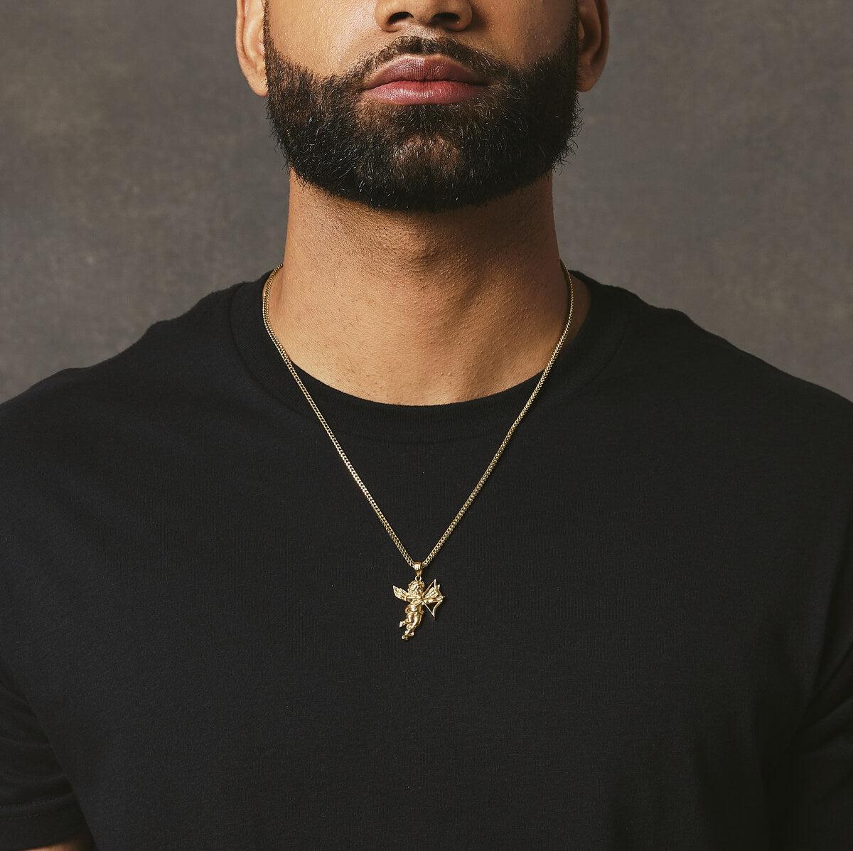 Cupid Pendant - Gold - Marcozo