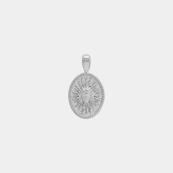 Dawn to Dusk Pendant - White Gold - Marcozo