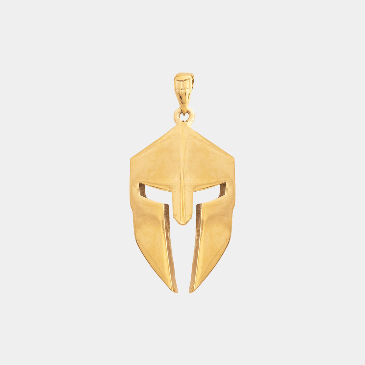Spartan Helmet Pendant - Gold - Marcozo