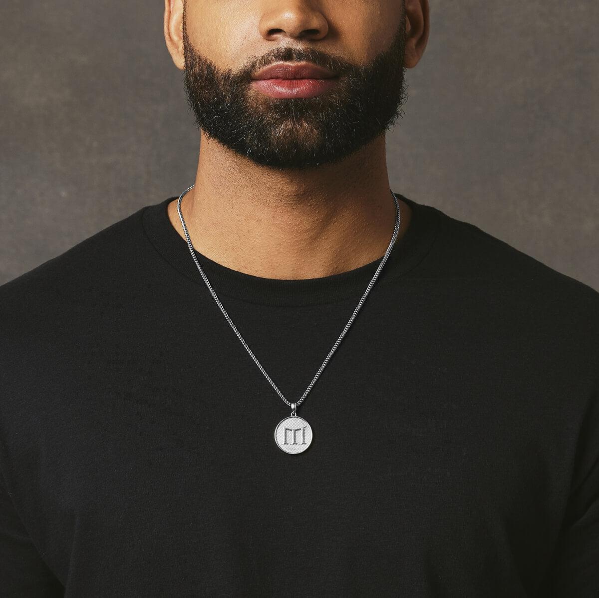 Empire Pendant - White Gold - Marcozo