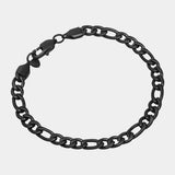 Figaro Bracelet - Black - Marcozo