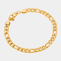 Figaro Bracelet - Gold - Marcozo