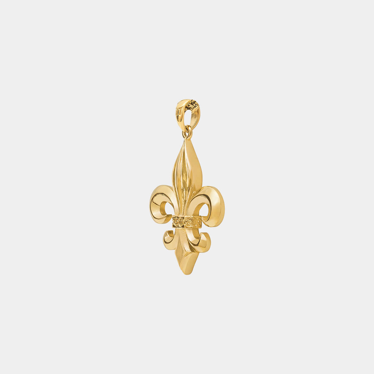 Fleur de Lis Pendant - Gold - Marcozo