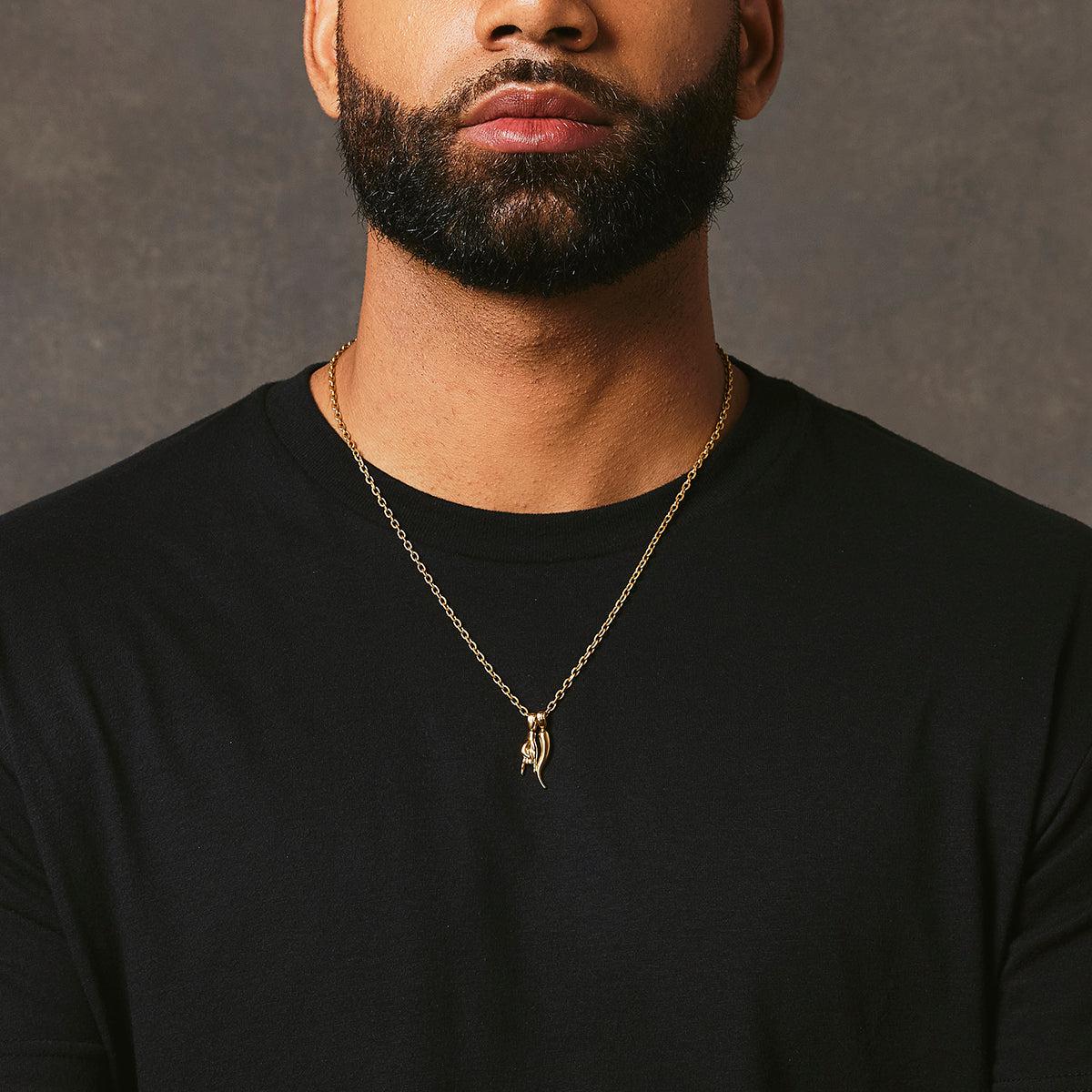 Cornicello Pendant - Gold - Marcozo