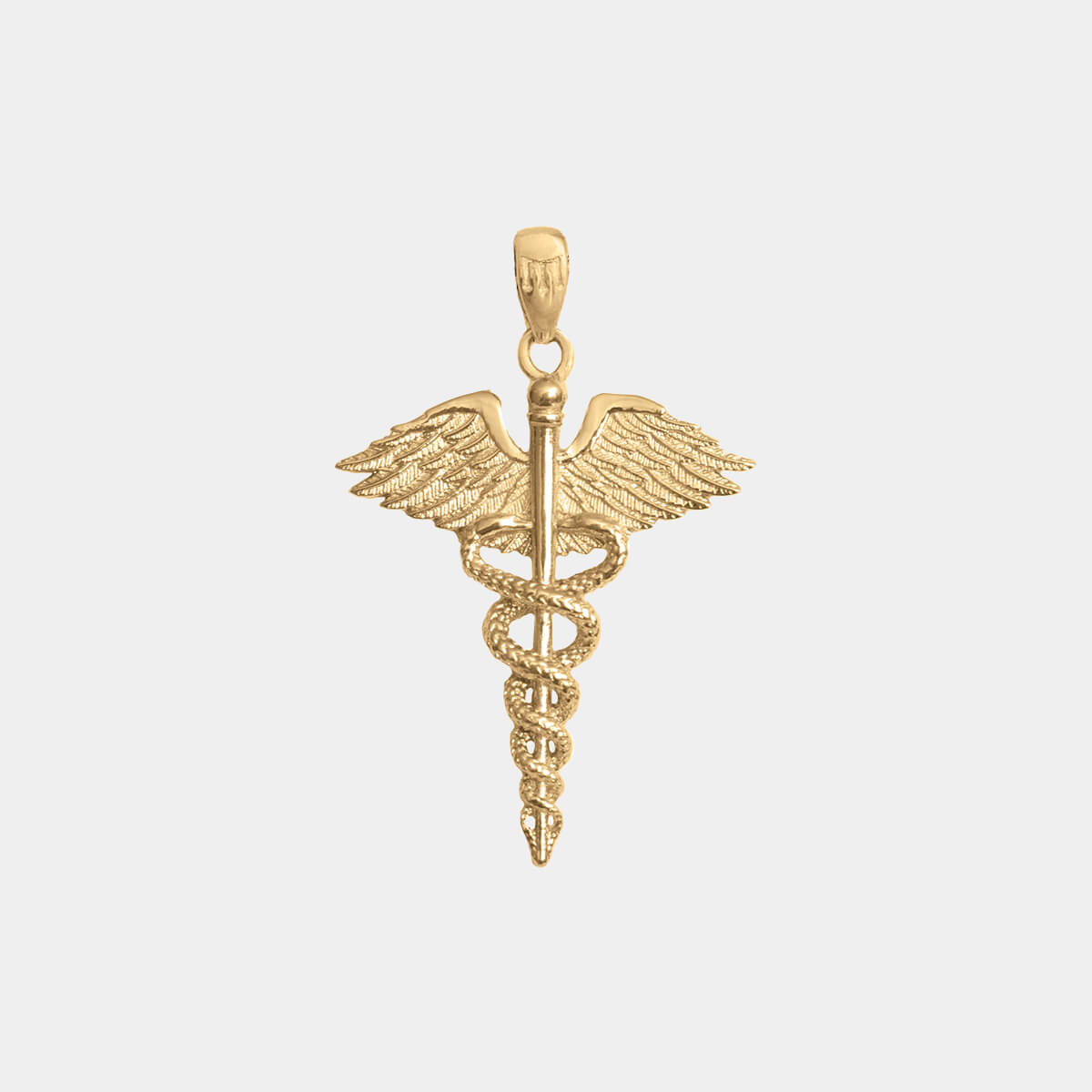 Caduceus Pendant - Gold - Marcozo