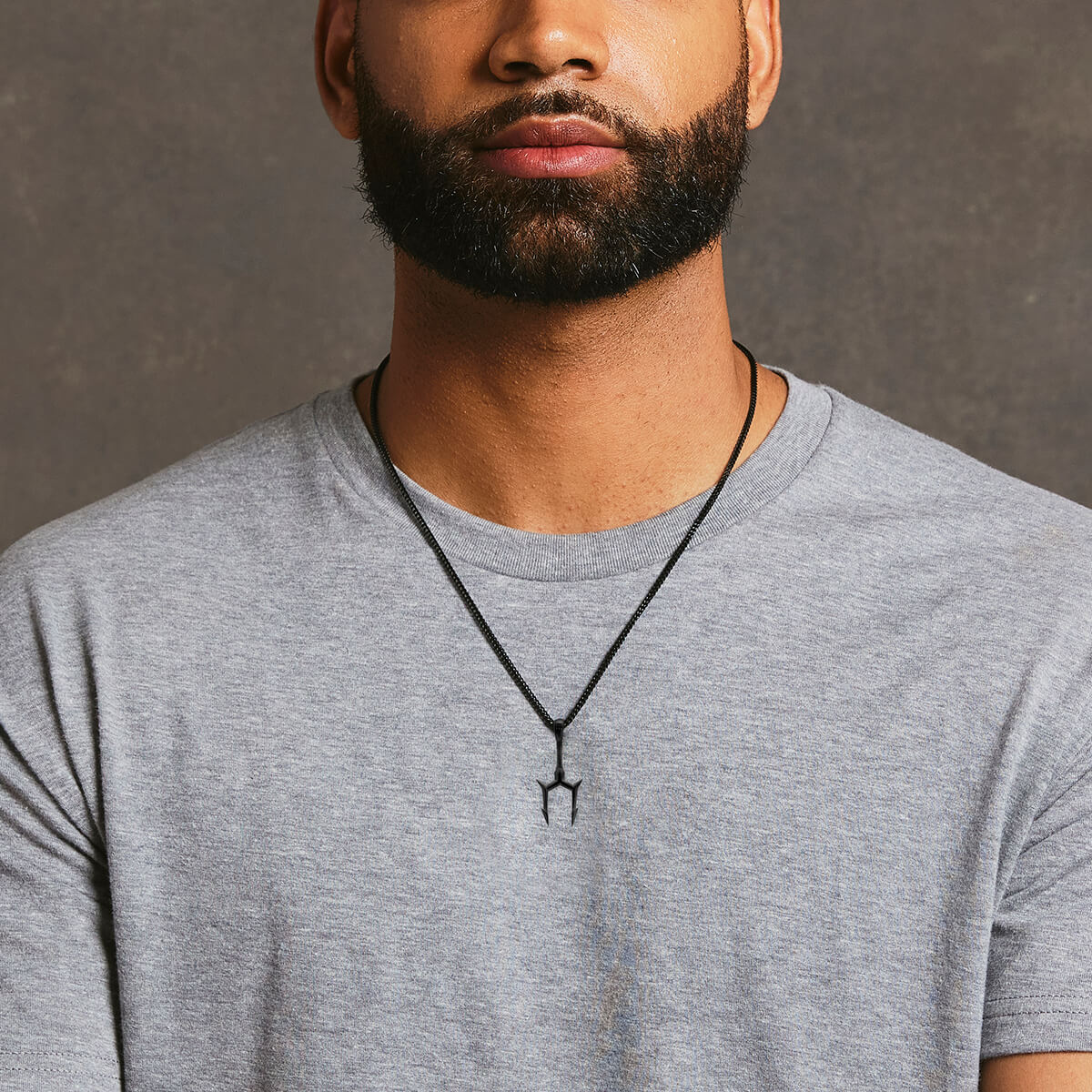 Bident Pendant - Black - Marcozo