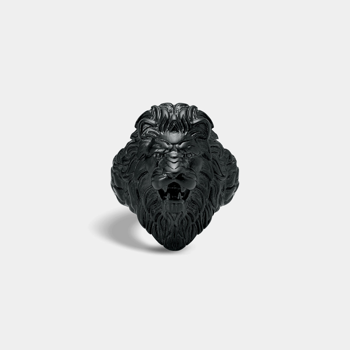 Lion Ring - Black - Marcozo