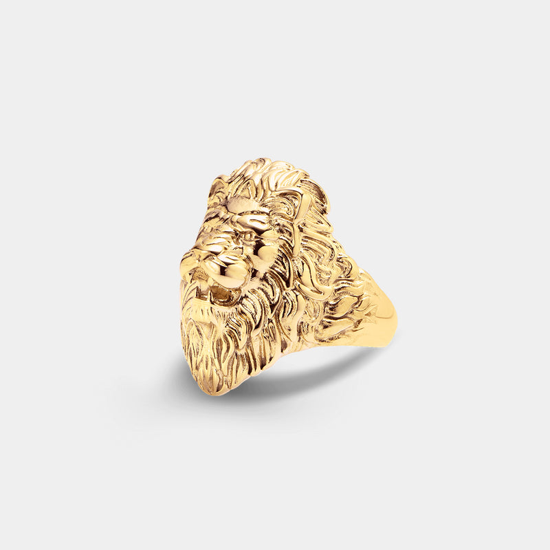 Lion Ring - Gold