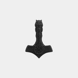 Mjolnir Hammer Pendant - Black - Marcozo