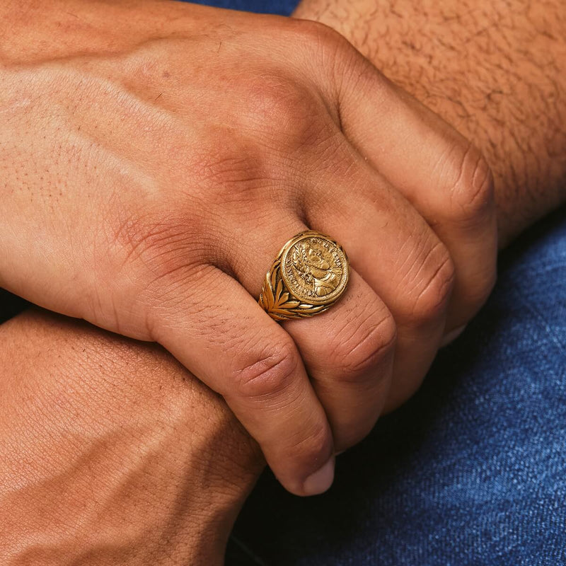 Marcus Aurelius Ring - Ancient Gold