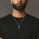 Medieval Cross Pendant - White Gold - Marcozo