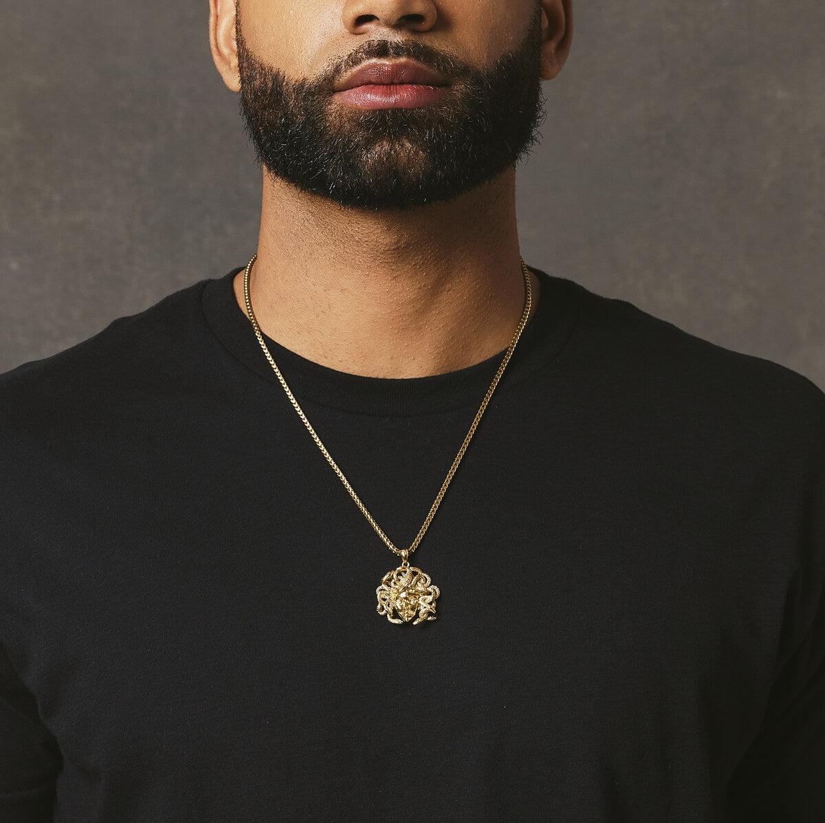 Medusa Pendant - Gold - Marcozo