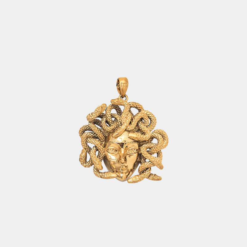 Medusa Pendant - Gold