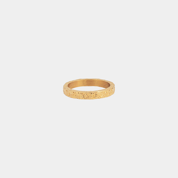 Halo Band Ring - Gold