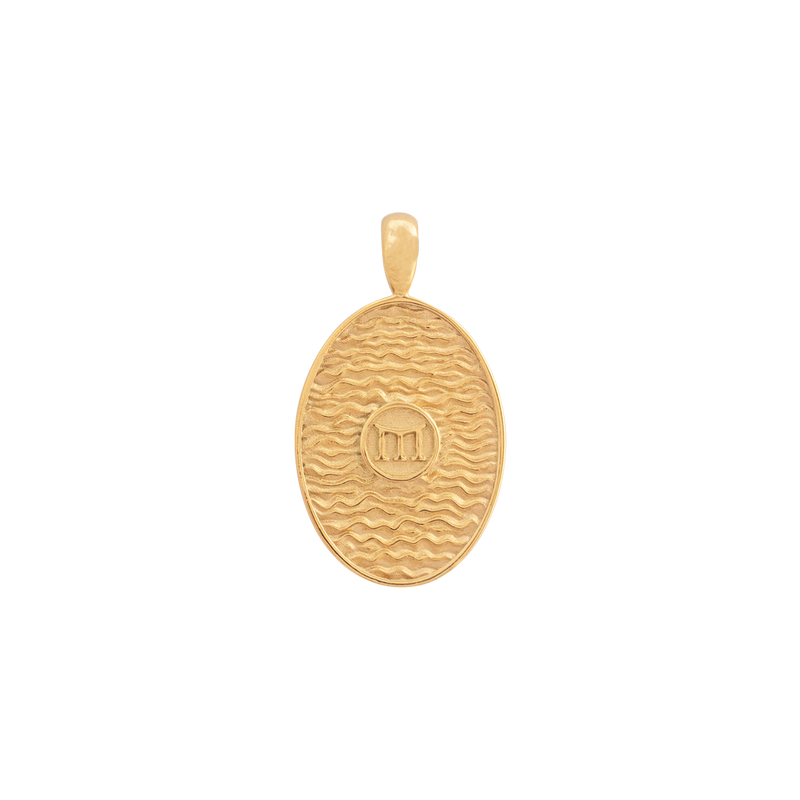 St. Christopher Pendant - Gold