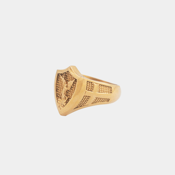 St. Michael Ring - Gold