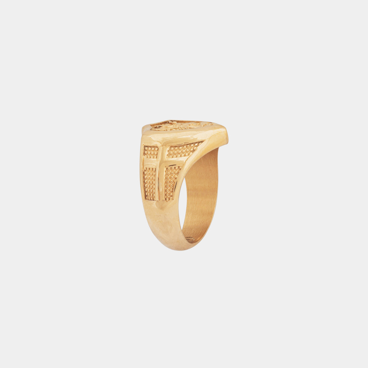 St. Michael Ring - Gold - Marcozo