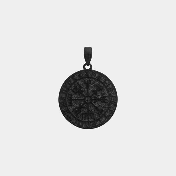 Vegvisir Pendant - Black