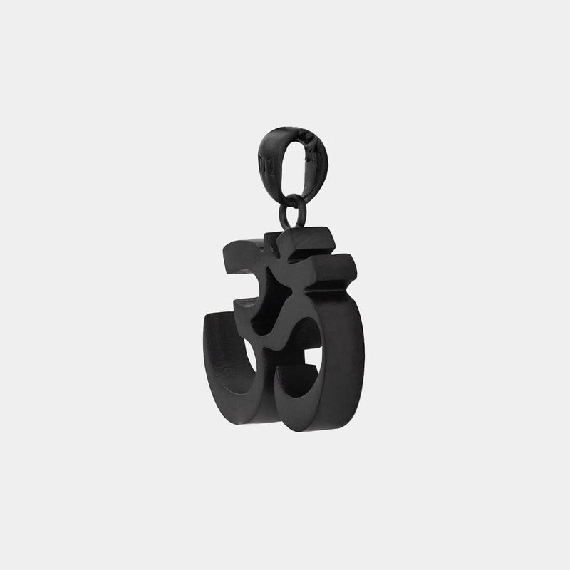 Om Pendant - Black