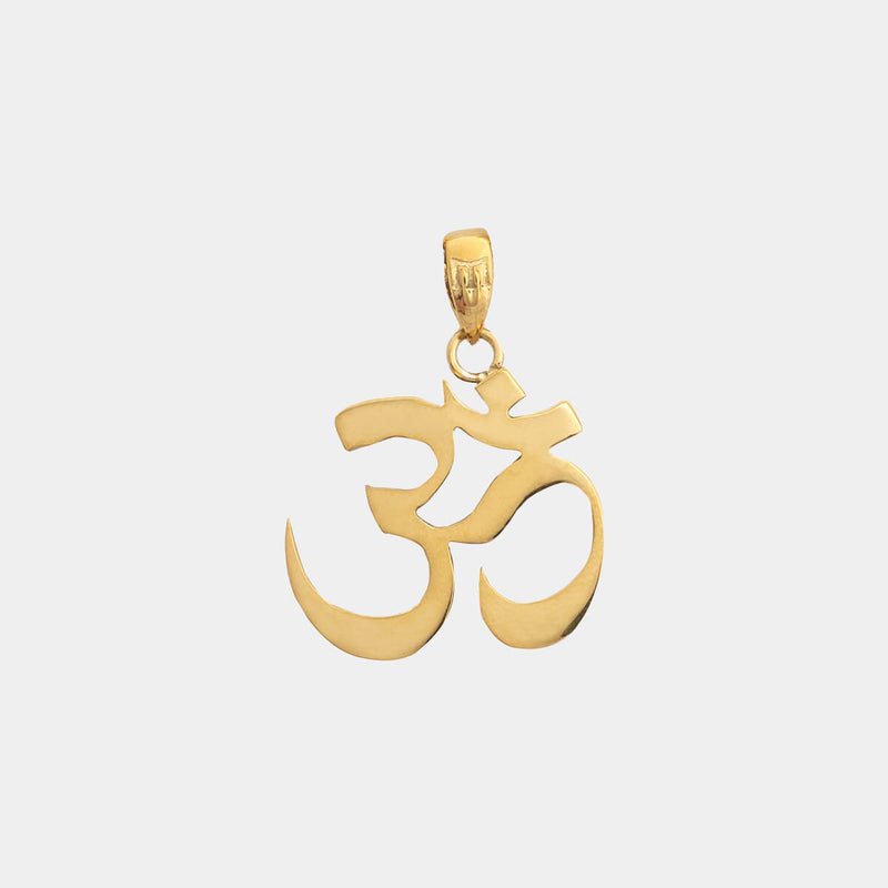 Om Pendant - Gold