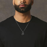 Om Pendant - White Gold - Marcozo