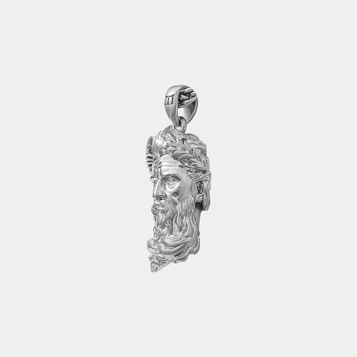 Poseidon Pendant - White Gold - Marcozo