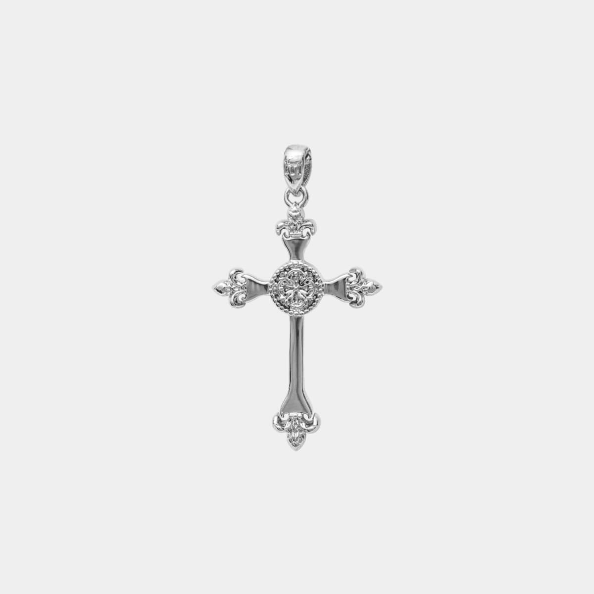 Cross Pendant - White Gold - Marcozo