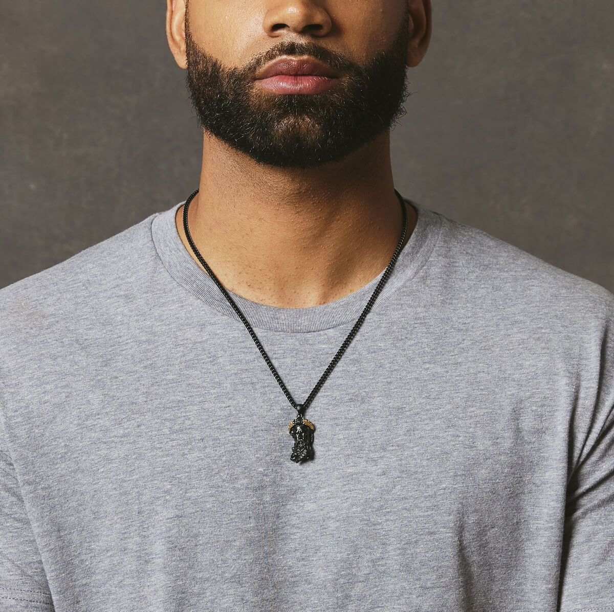 Poseidon Pendant - Black - Marcozo