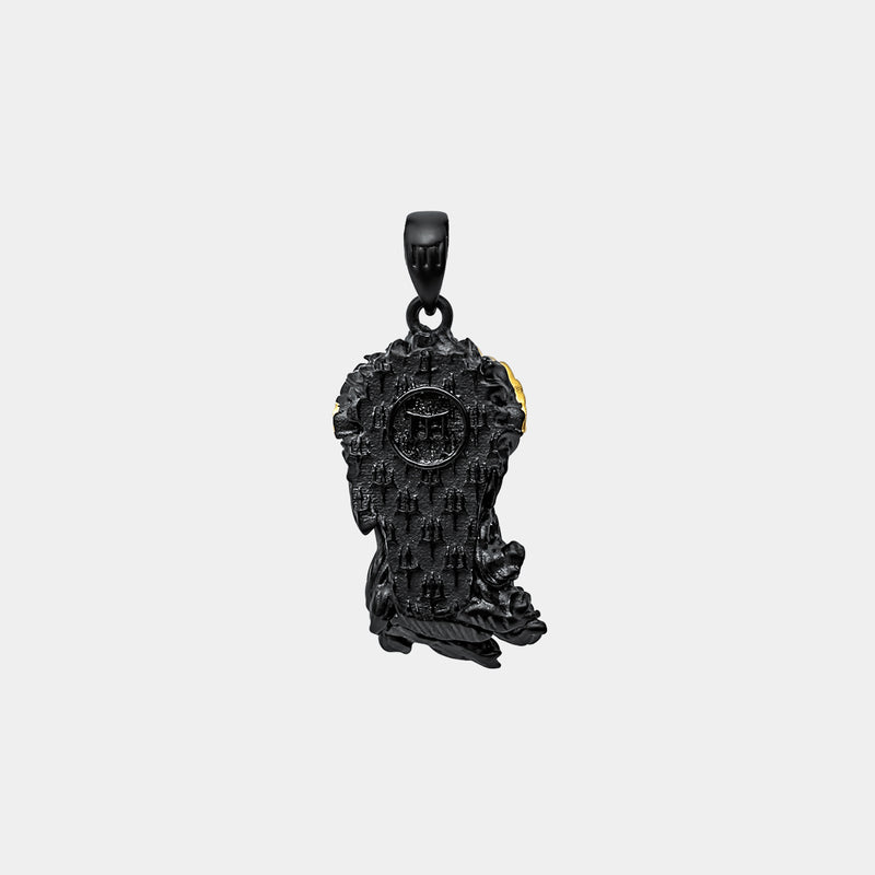 Poseidon Pendant - Black