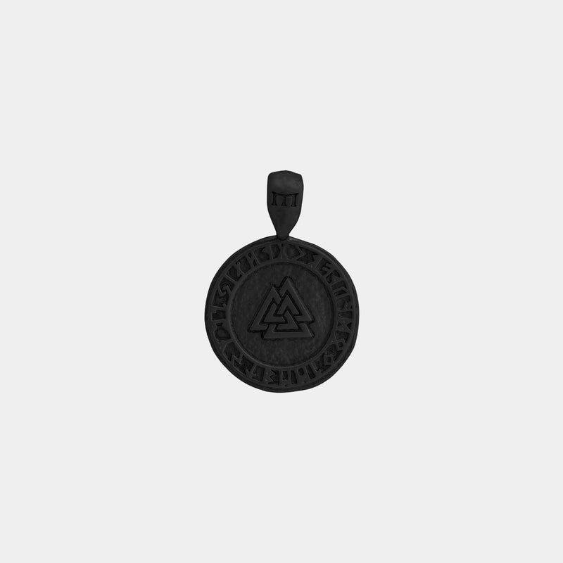 Raven Pendant - Black