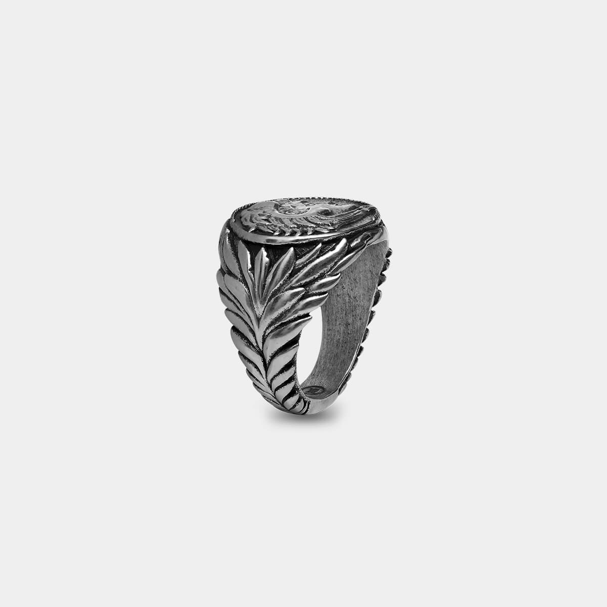 Alexander The Great Ring - Ancient Silver - Marcozo
