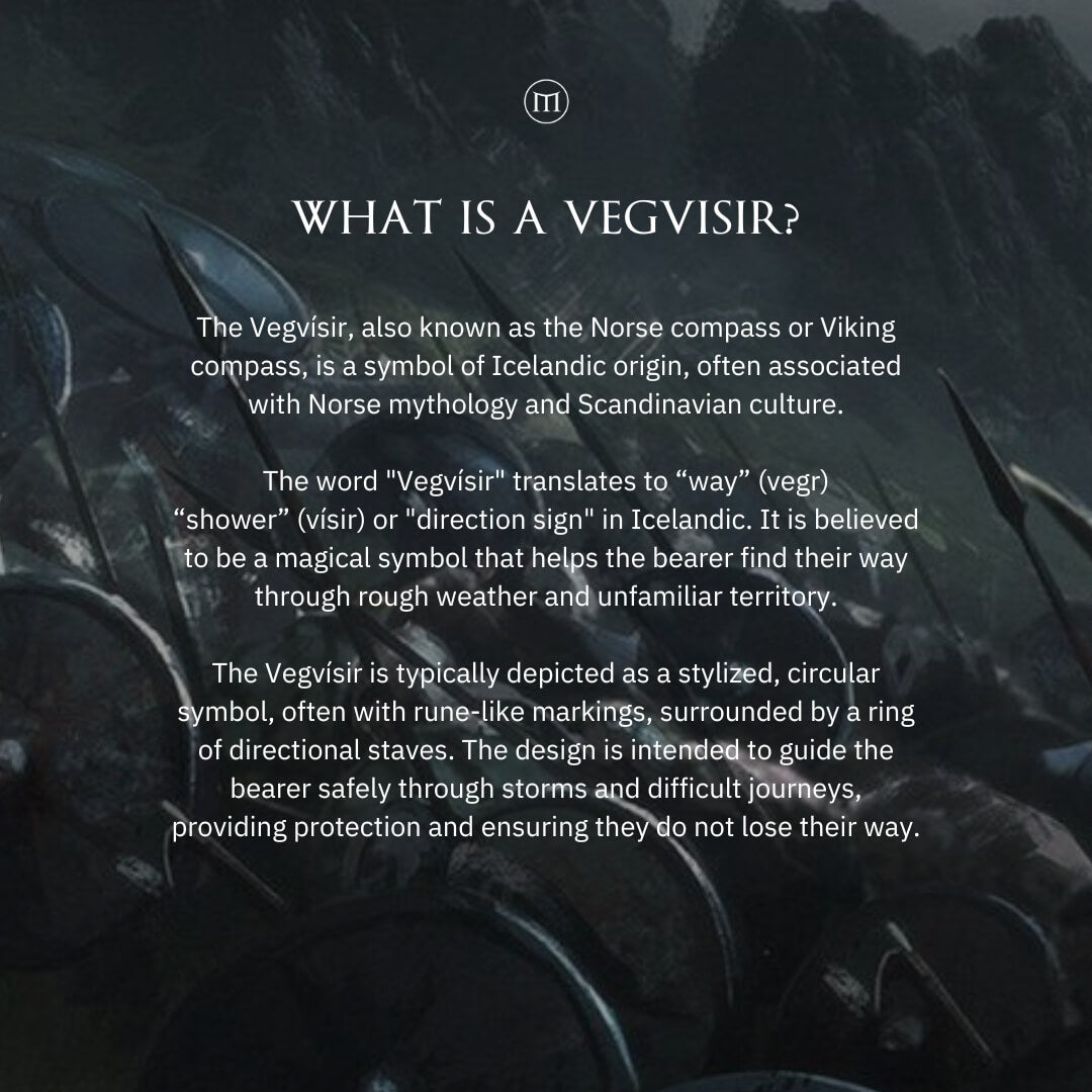 Vegvisir Pendant - White Gold - Marcozo
