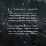 Raven Pendant - White Gold - Marcozo