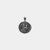 Alexander The Great Pendant - Ancient Silver - Marcozo