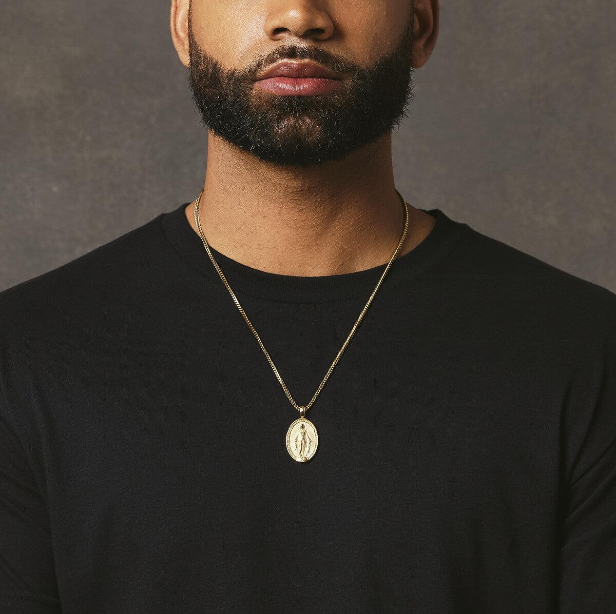 St. Mary Pendant - Gold - Marcozo