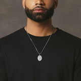 St. Mary Pendant - White Gold - Marcozo