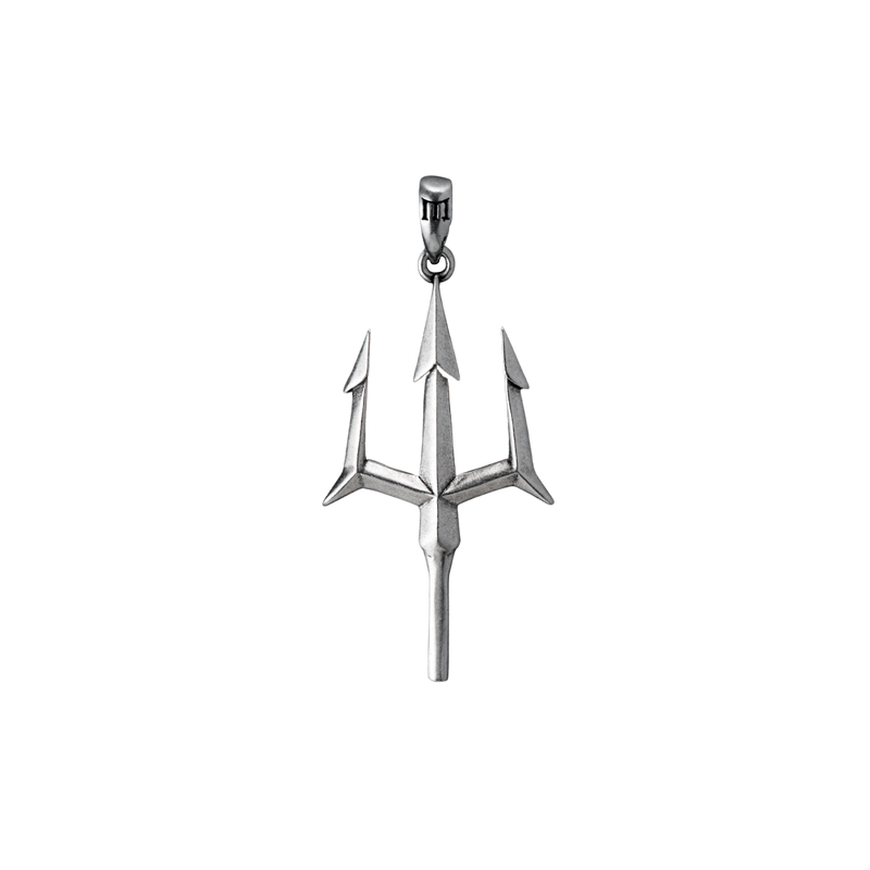 Trident Pendant Sterling Silver