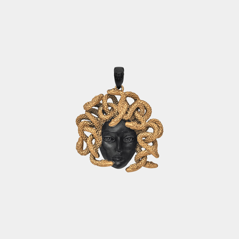 Medusa Pendant - Black