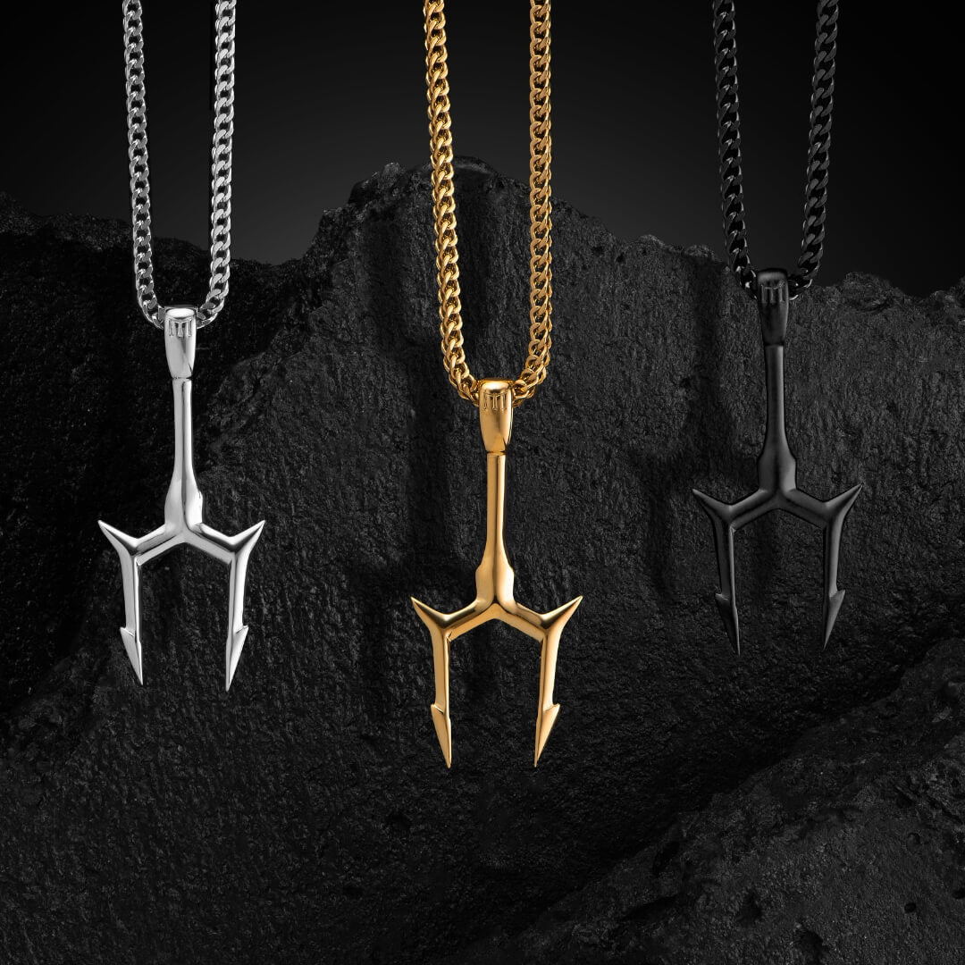 Bident Pendant - Black - Marcozo