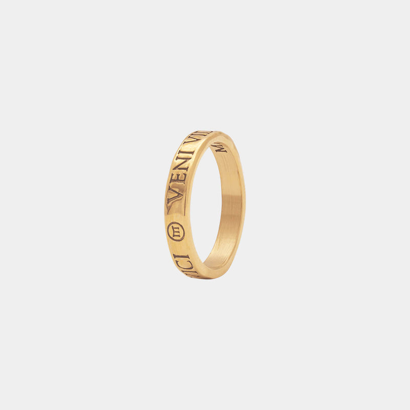 Veni Vidi Vici Ring - Gold