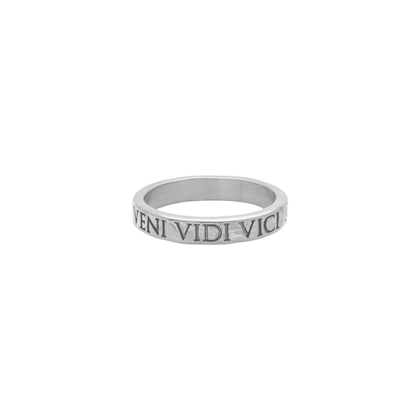 Veni Vidi Vici Ring - White Gold