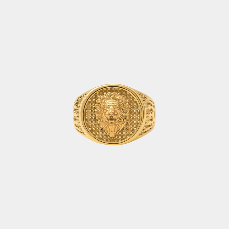 Lion Crown Ring - Gold - Marcozo